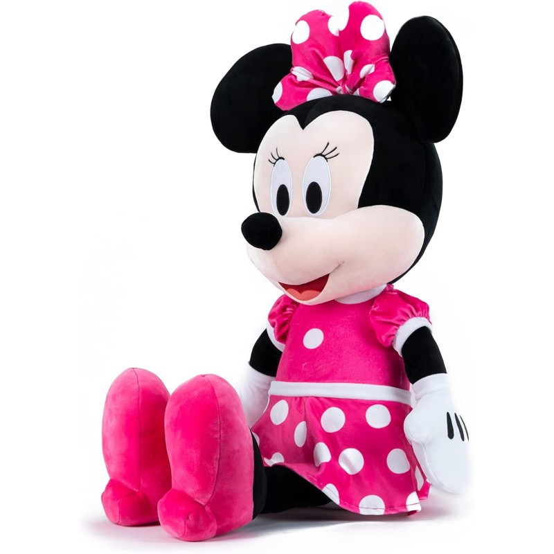 Simba 6315872686 Disney Peluche Minnie con abito fucsia 80cm
