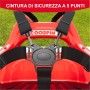 Autoscontro Elettrico per Bambini 12V Girevole 360° con Telecomando, Cintura di Sicurezza, Luci LED e Musica