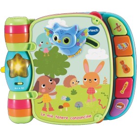 VTech 166779 Il Mio Primo Libro Interattivo Le Mie Tenere Canzoncine Libro Interattivo con Animali in Rilievo 6 Canzoncine VTech 166779 Il Mio Primo Libro Interattivo Le Mie Tenere Canzoncine Libro Interattivo con Animali in Rilievo 6 Canzoncine