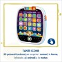 VTech 602907 Il Mio Super Tablet - Tablet con 25 Icone Interattive ed Effetti Luminosi