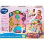 VTech 505659 Super Primi Passi Parlante 2in1 Rosa con Sensore di Movimento e Sistema Frenante con Animali e Numeri