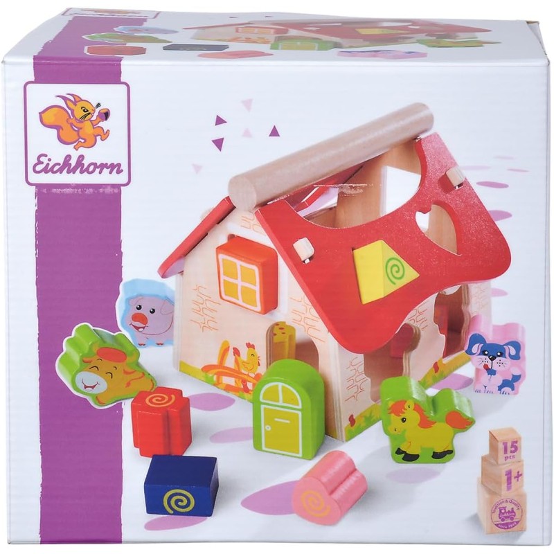 Fattoria Eichhorn Fattoria In Legno Giocattoli Eh Fattoria In