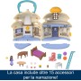 Mattel HRH76  Disney Wish Casa di Asha di Rosas cottage a 2 piani con minifigura, Star e 15+ accessori