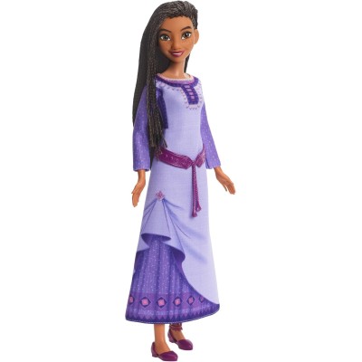 Mattel HXP69 Disney Wish Asha di Rosas Cantante con abito rimovibile e Star