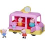 Hasbro F5172 Peppa Pig Camion Gelato con Figure della famiglia Pig