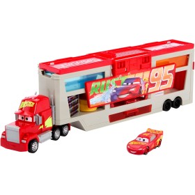 Mattel HPD82 CARS Mack Officina Cambia Colore con truck e Saetta McQueen trasformabili cabina di guida e accessori Mattel HPD82 CARS Mack Officina Cambia Colore con truck e Saetta McQueen trasformabili cabina di guida e accessori