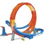 Mattel HCB00 Hot Wheels Pista Schianti Acrobatici del Loop Gigante con Lanciatore e macchinina in Scala 1:64