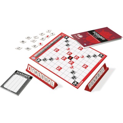 SpinMaster 6065127 SCARABEO a 2 giocatori gioco di parole in scatola gioco da tavolo per tutta la famiglia