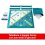 Mattel HXW03 Scrabble Il gioco da tavolo delle parole con doppio tabellone e modalità Parole di Squadra