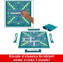 Mattel HXW03 Scrabble Il gioco da tavolo delle parole con doppio tabellone e modalità Parole di Squadra