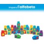 Mattel DXH35 MEGA Bloks - impara con il trenino con blocchi per costruire e imparare l'alfabeto