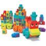 Mattel DXH35 MEGA Bloks - impara con il trenino con blocchi per costruire e imparare l'alfabeto