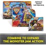 SpinMaster 6060879 Monster Jam Monster Garage con Monster Truck 1:64 Grave Digger