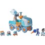 Hasbro F2120 PJ Masks Romeo Fabbrica di Robot 2in1 Romeo con veicolo e gìfigura di gattoboy Playset con Luci e Suoni