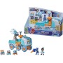 Hasbro F2120 PJ Masks Romeo Fabbrica di Robot 2in1 Romeo con veicolo e gìfigura di gattoboy Playset con Luci e Suoni