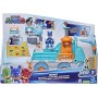 Hasbro F2120 PJ Masks Romeo Fabbrica di Robot 2in1 Romeo con veicolo e gìfigura di gattoboy Playset con Luci e Suoni