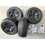 Kit 4 Ruote in Gomma Jeep Wrangler Rubicon per Bambini