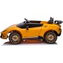 Auto Elettrica Macchina per Bambini 24V Lamborghini Huracan Spyder 2 Posti con Sedile in Pelle e Ruote in Gomma