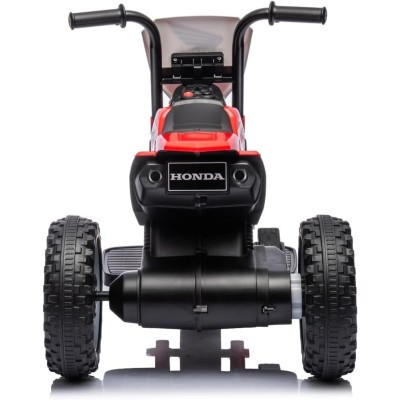 Moto Elettrica per bambini Trimoto Mini Cross Honda CRF450L - Mini Moto Triciclo 6 Volt con 3 Ruote e Suoni integrati