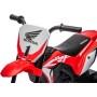 Moto Elettrica per bambini Trimoto Mini Cross Honda CRF450L - Mini Moto Triciclo 6 Volt con 3 Ruote e Suoni integrati