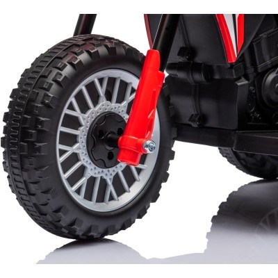 Moto Elettrica per bambini Trimoto Mini Cross Honda CRF450L - Mini Moto Triciclo 6 Volt con 3 Ruote e Suoni integrati