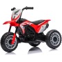 Moto Elettrica per bambini Trimoto Mini Cross Honda CRF450L - Mini Moto Triciclo 6 Volt con 3 Ruote e Suoni integrati