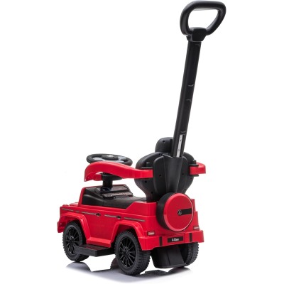 Primi Passi Cavalcabile 3 in 1 Per Bambini Mercedes-Benz G350 Con Suoni e Maniglione Direzionabile da 12 a 36 Mesi