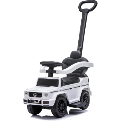 Primi Passi Cavalcabile 3 in 1 Per Bambini Mercedes-Benz G350 Con Suoni e Maniglione Direzionabile da 12 a 36 Mesi