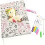 Nice 02058 Diario Morbido Agenda Squishy da Decorare con Stickers Brillanti Penna e pennarelli