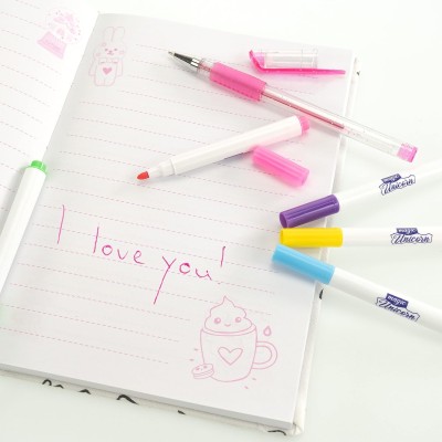 Diario Segreto Bambina Con Lucchetto Unicorno - Set A5 Con Astuccio E Penna, Regalo Per Ragazze 5-12 Anni - Foto 4