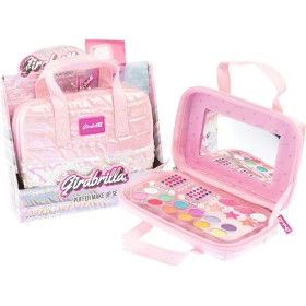 Nice 19042 Girabrilla Set Make Up Beauty Case Portatrucchi Rosa con Ombretti Lucidalabbra e Smalto per Unghie Nice 19042 Girabrilla Set Make Up Beauty Case Portatrucchi Rosa con Ombretti Lucidalabbra e Smalto per Unghie