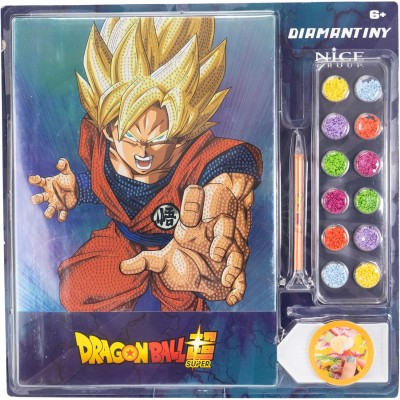 Nice 20001 DIAMANTINY Dragon Ball Battle Goku Kit crea il Mosaico con Gemme 3D