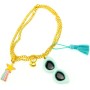 Nice Group 87032 Perline ABC Rainbow Necklace Collane Arcobaleno