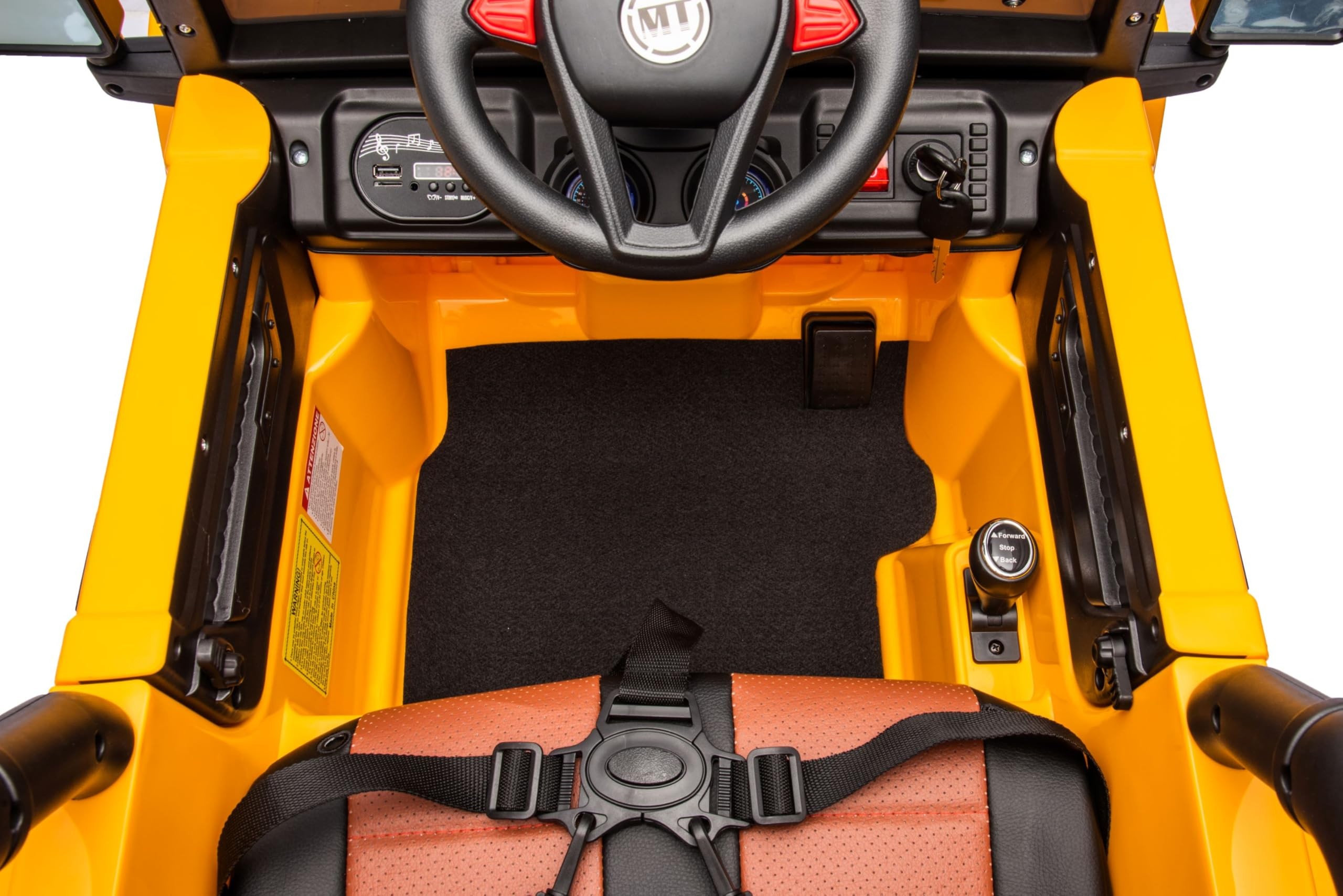 Auto Elettrica Macchina per Bambini Fuoristrada Off-Road con Sedile in Pelle e T - Foto 80 di 90