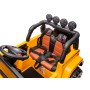 Auto Elettrica Macchina per Bambini Fuoristrada Off-Road con Sedile in Pelle e Telecomando 12V Full Optional