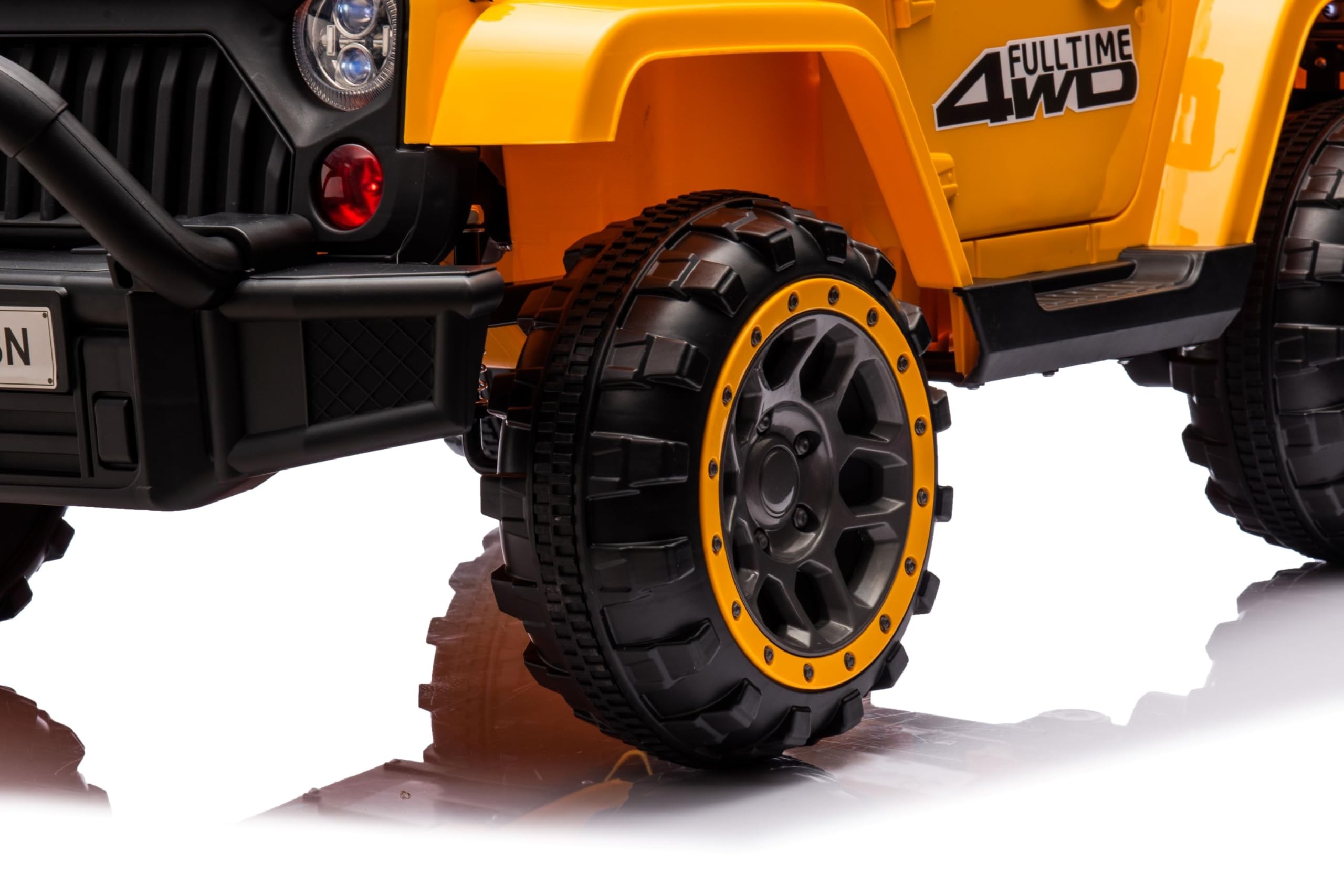 Auto Elettrica Macchina per Bambini Fuoristrada Off-Road con Sedile in Pelle e T - Foto 78 di 90