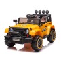 Auto Elettrica Macchina per Bambini Fuoristrada Off-Road con Sedile in Pelle e Telecomando 12V Full Optional