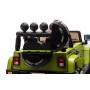 Auto Elettrica Macchina per Bambini Fuoristrada Off-Road con Sedile in Pelle e Telecomando 12V Full Optional