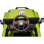 Auto Elettrica Macchina per Bambini Fuoristrada Off-Road con Sedile in Pelle e Telecomando 12V Full Optional