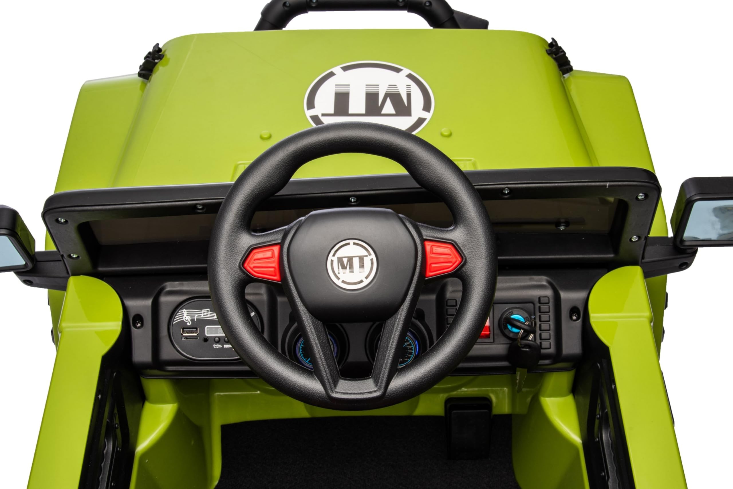 Auto Elettrica Macchina per Bambini Fuoristrada Off-Road con Sedile in Pelle e T - Foto 89 di 90