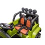 Auto Elettrica Macchina per Bambini Fuoristrada Off-Road con Sedile in Pelle e Telecomando 12V Full Optional