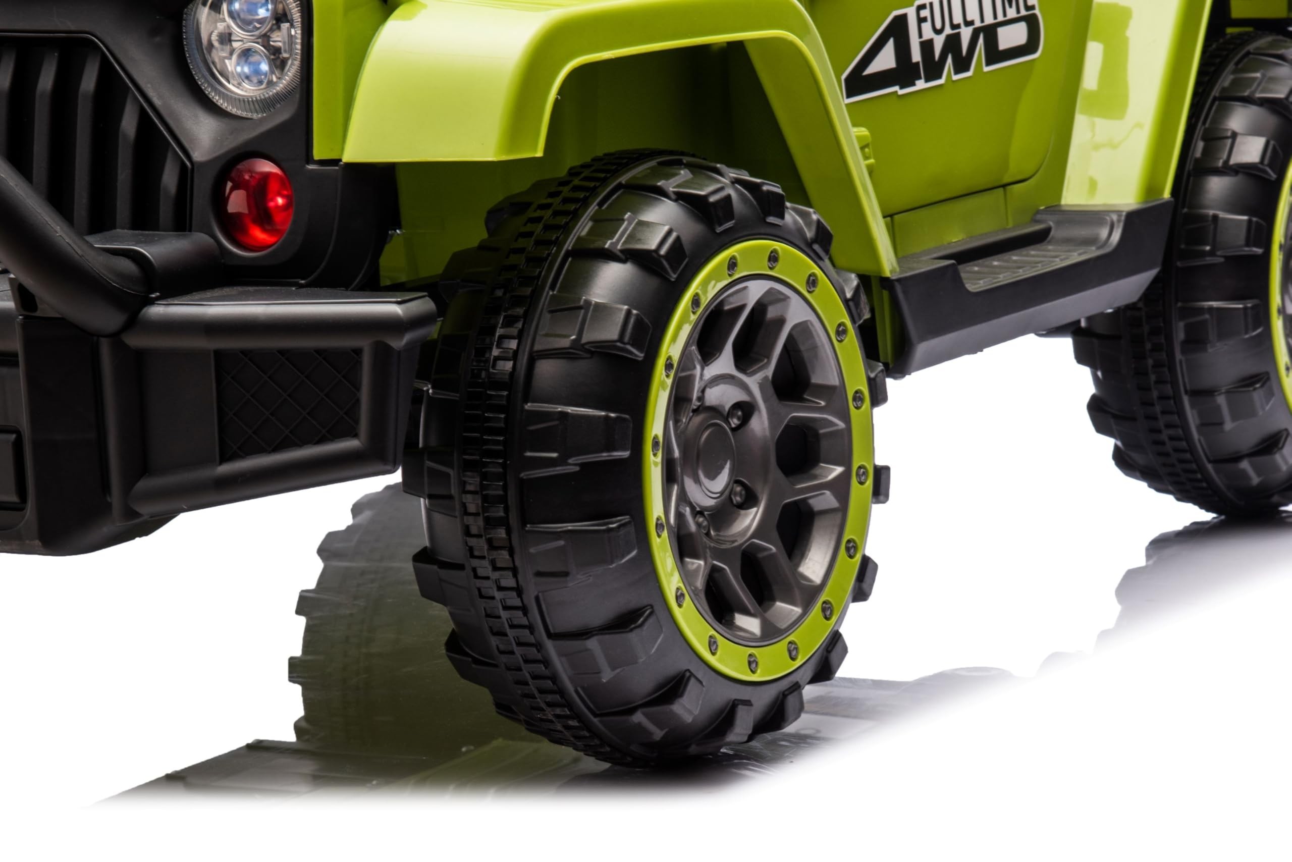 Auto Elettrica Macchina per Bambini Fuoristrada Off-Road con Sedile in Pelle e T - Foto 87 di 90