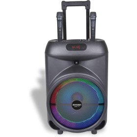 Bontempi 49 1080 Amplificatore con 2 microfoni wireless e RGB Lights Amplificatore portatile con ruote Bontempi 49 1080 Amplificatore con 2 microfoni wireless e RGB Lights Amplificatore portatile con ruote