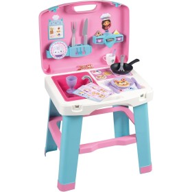 Smoby 311908 Gabby's Dollhouse Cucina 2in1 trasformabile in pratica valigetta portatite Smoby 311908 Gabby's Dollhouse Cucina 2in1 trasformabile in pratica valigetta portatite