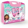 Smoby 311908 Gabby's Dollhouse Cucina 2in1 trasformabile in pratica valigetta portatite