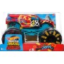 Mattel GWL09 Hot Wheels Monster Truck Demo Derby Macchinina con Ruote Giganti e Motore a Spinta