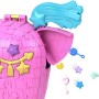 Mattel HYD96 Polly Pocket Festa Unicorno con 2 Minifigure e Cuccioli e 25+ Accessori