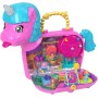 Mattel HYD96 Polly Pocket Festa Unicorno con 2 Minifigure e Cuccioli e 25+ Accessori