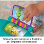 Fisher-Price HYR96 La Poltroncina di Cagnolino Sedia interattiva con 120 Canzoni, Luci Suoni e Frasi per l'apprendimento