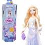 Mattel HTG25 Disney Frozen Elsa Spin & Reveal bambola con 11 sorprese da scoprire